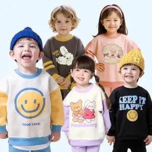 삼소니 2025 WINTER 유아복 기획전 키즈꼬모 기모 상하복 세트