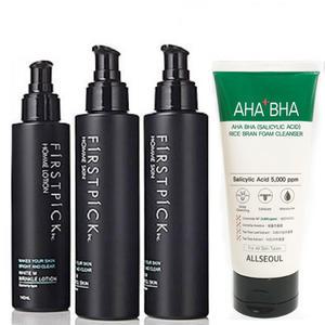 [베스트셀러] 입소문 남성화장품 미백+주름개선 스킨+로션 세트 구성