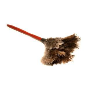 슈샤이너 고급 타조 털이개/먼지 털이개/천연타조털 나무손잡이