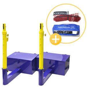 족구 지주대 배드민턴 테니스 겸용 족구대 발리볼 스포츠네트
