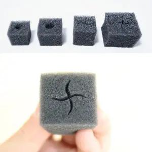 수경재배스펀지1판 220셀 스마트팜 모종 씨앗 사각 발아용 홀 구멍 파종 (,)