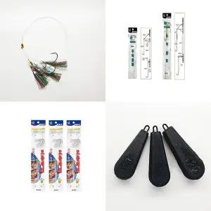 [싸가지피싱]선상우럭채비모음 생미끼 어피바늘 우럭낚시 바늘 외수질채비 침선