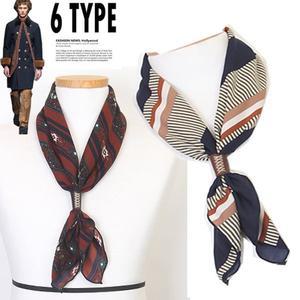 [니나스파리]에스닉남자코디 가죽홀더.사각스카프(6SH361)