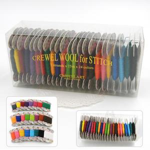 24색울사A/프랑스자수 야생화 입체 자수실세트