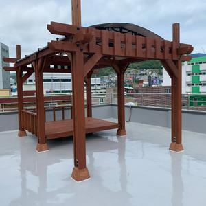 정자 파고라 SJ-X1P 오두막 원두막 흡연실 평상 옥상