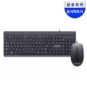 삼성전자 삼성 유선 키보드마우스세트 SKP-900B 사무용 업무용
