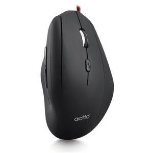 엑토 핸디 버티컬 유선 마우스/인체공학형+손목터널증후군예방/MSC-185