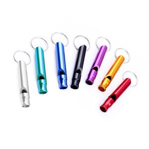 (칼라 스텐 호루라기 1호-색상임의) 휘슬 호각 방범 경보기