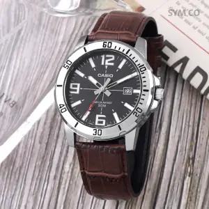 정품 스타샵 MTP-VD01L-1B CASIO 카시오 가죽 시계 c39