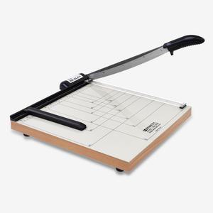 [현대오피스] 작두형재단기 HDC-B4 PLUS 최대 20매 투명누름판 안전고리 페이퍼가이드장착