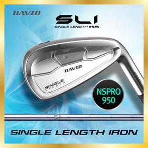 데이비드 길이가 똑같은 싱글랭스 아이언 원랭스 아이언세트 SLI 단조 경량스틸 카본 길이같은 남성