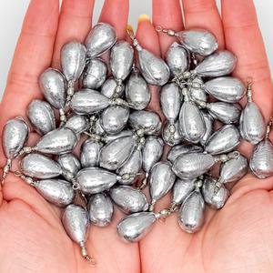 국산 물방울추 개당가격 다운샷추 쭈꾸미문어봉돌 고리추