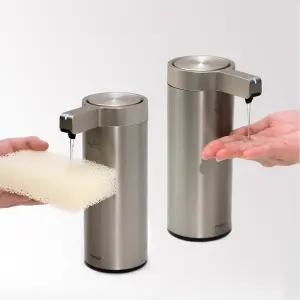 무아스 프리미엄 슬림 메탈 젤타입 자동 디스펜서 손세정기 주방세제