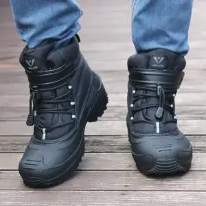 남성 방한화 털워커 방한부츠 털안감 기모 겨울 아웃도어화 오토바이 낚시 미끄럼방지 3M