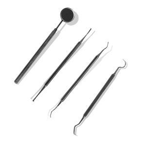 치석제거기 치경 셀프 스켈일링 스텐 탐침 dental explorer scaler blun dental mirror
