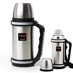 테노 진공 보온병 보냉병 1000ml 다용도 등산 캠핑 보온 뚜껑컵