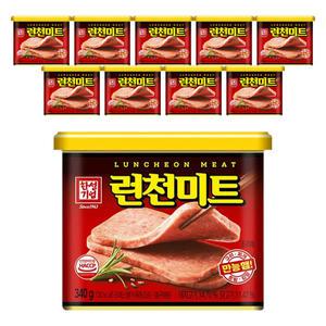 [한성기업] 런천미트 340gx10개/스팸 통조림 햄