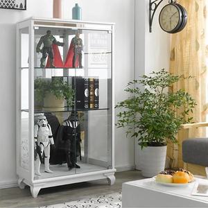 이지-프리미엄 800-4단 장식장 유리 진열장 거실장