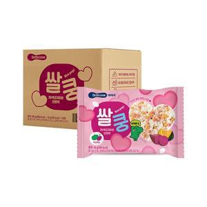 [베베쿡]쌀쿵 자색고구마와 단호박 1박스(10봉)