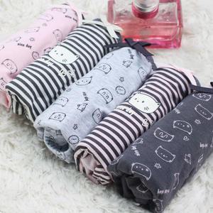 여성 여자 주니어 학생 85-105 면스판 팬티 속옷 5매입 5001