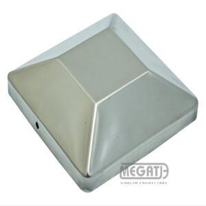 메가타이 DFC44 실버 90각재 방부목 사각기둥캡 은색