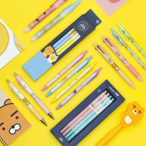 카카오프렌즈 볼펜 멀티펜 3색 캐릭터