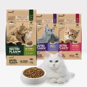 뉴트리플랜 플러스 고양이사료 전연령 어덜트 키튼