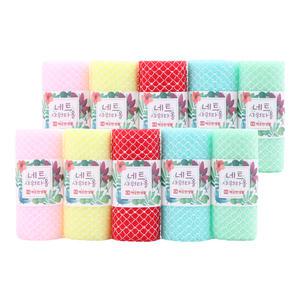 국산 부드러운 네트 샤워타올 10개세트 생활속다모아ㅣ거품 타월 샤워볼 폼