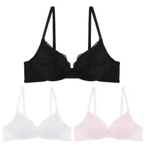 [롯데백화점]섹시쿠키 레이스 컴포트 노와이어브라 SCWBS002