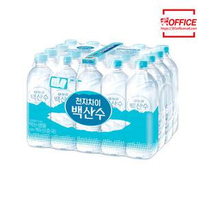 농심 백산수 라벨/무라벨 백산수 500ml (20개입)