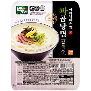 백제 파곰탕면 쌀국수 1개 즉석쌀국수