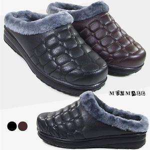 [뮤즈몰] DH말표퍼 / 남성 겨울 털슬리퍼/사무실/실내/사무용/방한/패딩/블로퍼/통굽/신발/털신발/털신