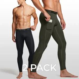 [테슬라][겨울시즌]애슬리오 언더레이어 헬스복 포켓 긴바지 2팩 ver.1 AO-BLP45