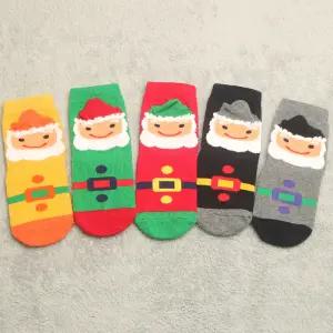 산타친구 5종세트 크리스마스 산타 파티 어린이 초등학생 아동양말 주니어