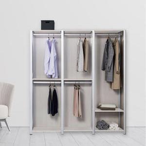 (우드빌) 드레스룸 시스템 헹거 옷장 붙박이장 노블 6301/8301