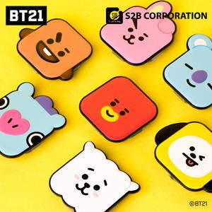 BT21 큐비스 그립 홀더  휴대폰 거치대 스마트톡 S