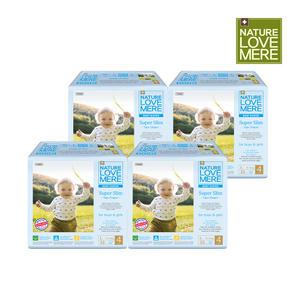 [4팩] 네이쳐러브메레 슈퍼슬림 밴드기저귀 모음전