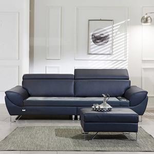 [장수돌소파]카푸네 천연면피 돌소파 3.5인(화이트 크리스탈)