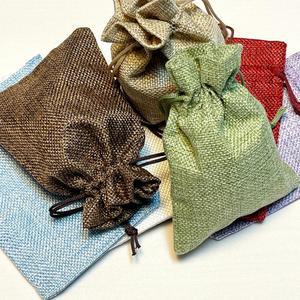 10x14cm 린넨 천주머니 수제비누 향초 고급포장 소품