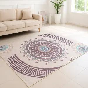 홈메이드 페르시안 단모 러그 먼지없는 거실 워셔블 사계절 대형 카페트 17번