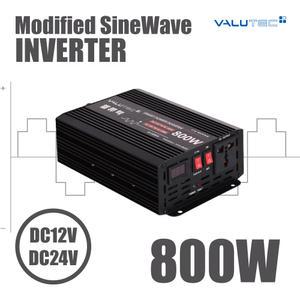 캠핑 차박 낚시 필수품 벨류텍 800W 유사정현파 차량용 인버터 VIM-800W 220V