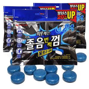 롯데 잠이 확깨는 졸음껌 울트라파워 리필용 (96g) x 3봉 후식용