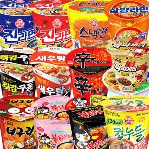 [오뚜기/삼양/농심/팔도] 컵라면 소컵×30개 모음 진라면 신라면