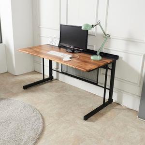 아름이와다움이 러프 멀바우원목 사무용책상 1600