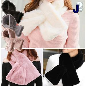 부드럽고 따뜻한 목도리 페이크퍼 머플러 스카프 털목도리