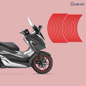 라인컷 혼다 포르자300 2018년이상 전용 휠스티커 림테이프 데칼스티커