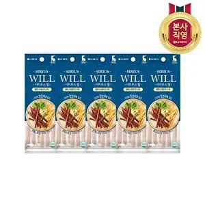 [LG생활건강]시리우스 윌 미네랄 풍부한 황태 스테이크 스틱 22g x 5개