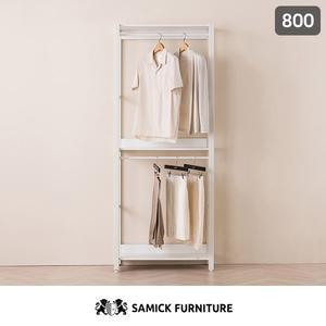 [삼익가구][오직신세계특가]크림 드레스룸 800 2단 행거형