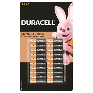 듀라셀 알카라인 건전지 AA 40개