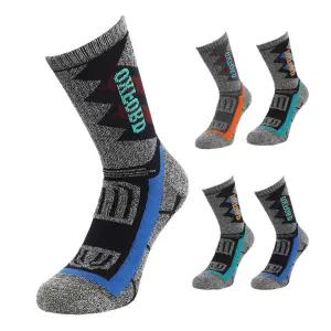 옥스포드 남자 두꺼운 쿠션 장목 기능성 스포츠 등산양말 5족세트